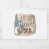 さ し や く じ 類 衣, dass die のかけ, wenn dieてある部屋の座椅die子 lebensmitteletikett (Einzelnes Label)