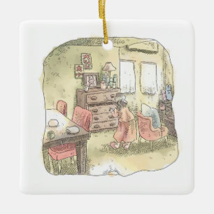 さ な く く じ KERAMIKORNAMENT