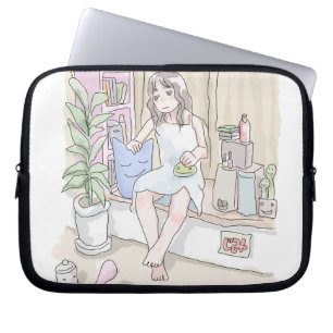さ に い に じ ぼ ん や LAPTOPSCHUTZHÜLLE