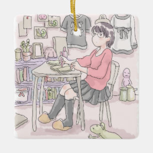 さ に ご く じ KERAMIKORNAMENT