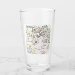 さ に さ く じ 茶 薄 色 Nachの Glas