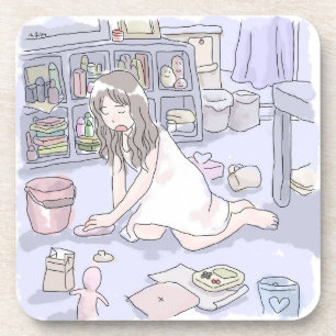 さ に さ れ じ GETRÄNKEUNTERSETZER