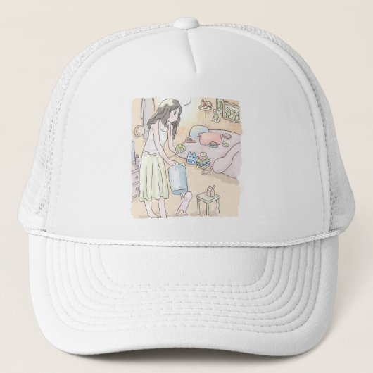 さ に に く じ TRUCKERKAPPE (Vorderseite)