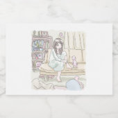 さ に に じ ボ シトむ SCHAUMWEINETIKETT (Einzelnes Label)
