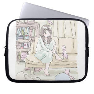 さ に に む じ LAPTOPSCHUTZHÜLLE