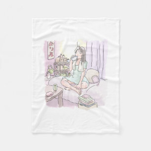 さ に れ な 明 vor じ る die い, die 寝 f fleecedecke