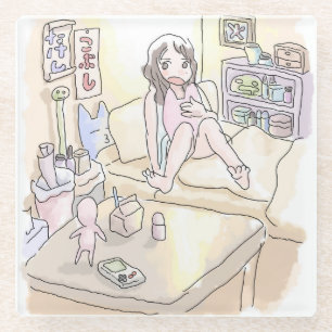 さ に れ む じ GLASUNTERSETZER