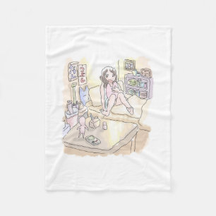 さ に れ 茶 vor 色 vor じ vor der nächsten Sitzung む Fleecedecke