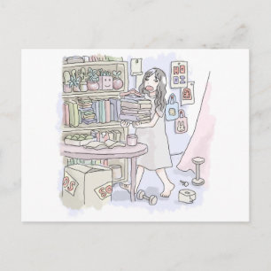 さ む ご ご じ POSTKARTE