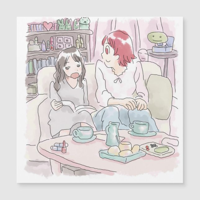 さ む に し じ MAGNETKARTE (Vorderseite)