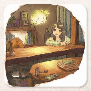 さ や く ご じ RECHTECKIGER PAPPUNTERSETZER