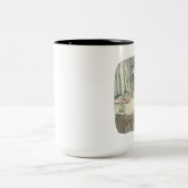 さ や ご く じ ZWEIFARBIGE TASSE (Mittel)