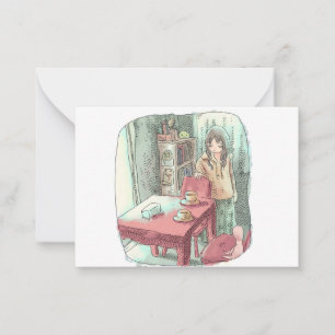 さ や さ い じ MITTEILUNGSKARTE