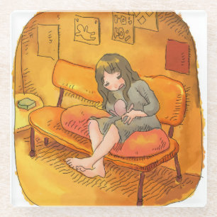 さ や な に じ GLASUNTERSETZER