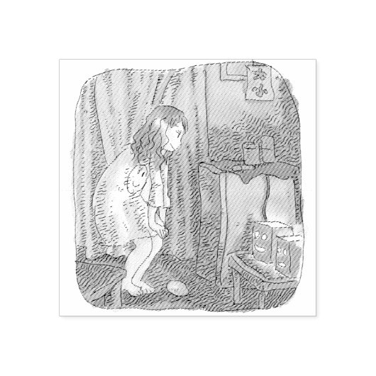 さ や に し じ GUMMISTEMPEL (Prägung)