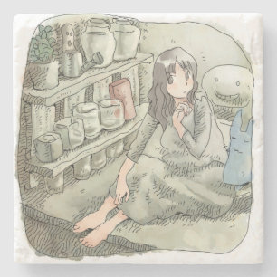 さ や や く じ STEINUNTERSETZER
