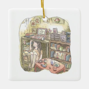 さ や れ れ じ 部 お 屋 Nachの Keramikornament