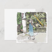 さ れ く さ じ MITTEILUNGSKARTE (Vorne/Hinten)