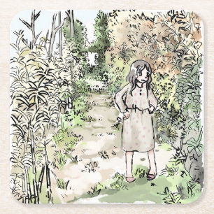 さ れ な い じ RECHTECKIGER PAPPUNTERSETZER