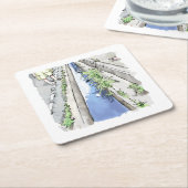 さ れ な ご じ RECHTECKIGER PAPPUNTERSETZER (angewinkelt)