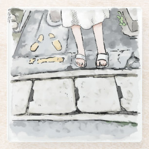 さ れ や さ じ で す GLASUNTERSETZER