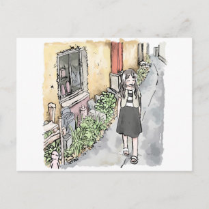 さ れ や し じ POSTKARTE