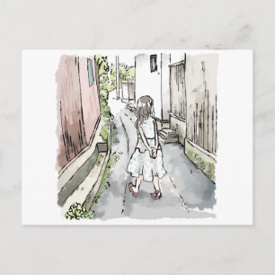 さ れ や な じ POSTKARTE