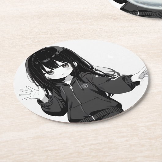 じとめ堂のコースター RUNDER PAPPUNTERSETZER (Angewinkelt)