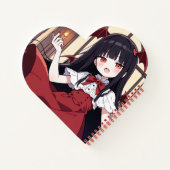 じとめ堂ハートノート NOTIZBLOCK (Rückseite)