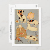 た え 尽 内(下), と POSTKARTE (Vorne/Hinten)