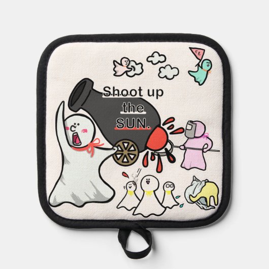 てるてる任務隊 なべ敷き TOPFLAPPEN (Vorderseite)