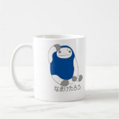 なまけたろう（青）マグカップ KAFFEETASSE (Links)
