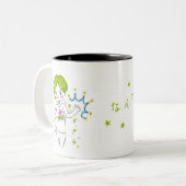 なんでやねん!!ボーイ、渾身のつっこみ ZWEIFARBIGE TASSE (Vorderseite Links)