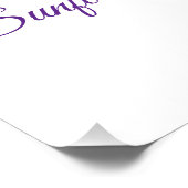 ひまわり・「縁結曼荼羅」を使って POSTER (Ecke)