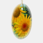 ひまわり KERAMIK ORNAMENT (Rechts)
