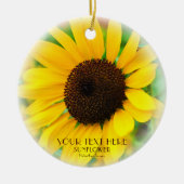 ひまわり KERAMIK ORNAMENT (Vorne)