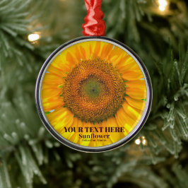 ひまわり ORNAMENT AUS METALL