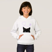 ひょっこり猫フーディー HOODIE (Vorne ganz)