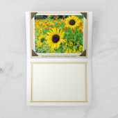 ひ ま わ り KARTE (Innenseite)