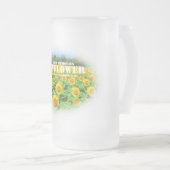 ひ ま わ り MATTGLAS BIERGLAS (VorderseiteRechts)