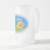 ひ ま わ り MATTGLAS BIERGLAS (VorderseiteRechts)