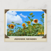 ひ ま わ り POSTKARTE (Vorderseite)