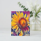 ひ ま わ り POSTKARTE (Stehend Vorderseite)