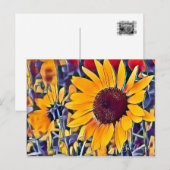 ひ ま わ り POSTKARTE (Vorne/Hinten)