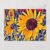 ひ ま わ り POSTKARTE (Vorderseite)