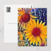 ひ ま わ り POSTKARTE (Vorne/Hinten)