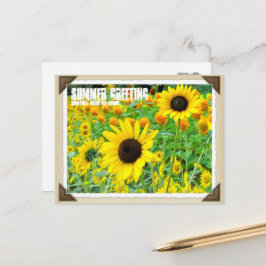 ひ ま わ り POSTKARTE