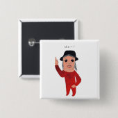 ぽ~! BUTTON (Vorne & Hinten)