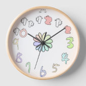 もふ時計 UHR (Vorderseite)