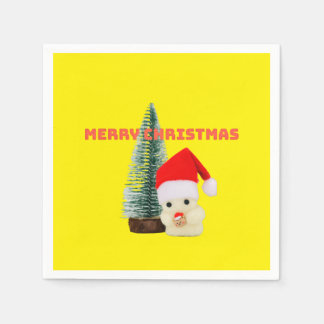もみの木とおばけのクリスマス SERVIETTE